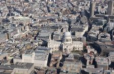 St Paul's Cathedral, City of London, 2018. Creator: Historic England Staff Photographer