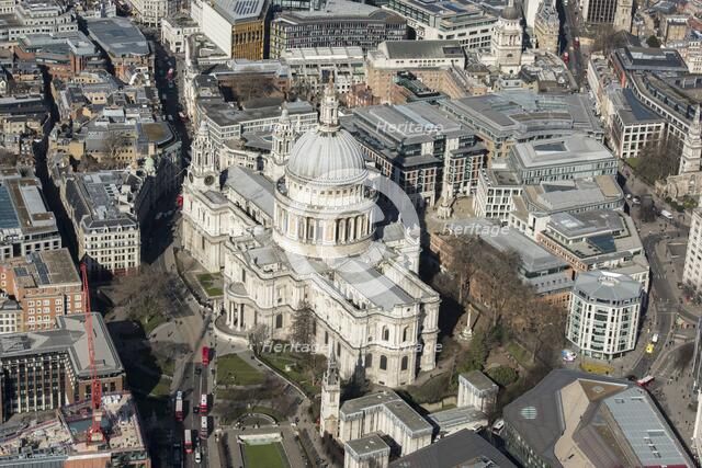 St Paul's Cathedral, City of London, 2018. Creator: Historic England Staff Photographer.