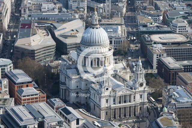 St Paul's Cathedral, London, 2015. Artist: Damian Grady.
