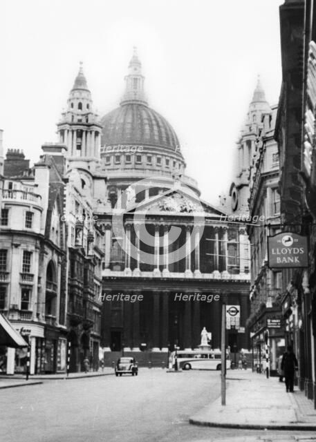 St Paul's Cathedral, London, c1955-1965. Creator: Arthur Charles Kirby Ware.