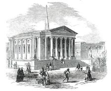 St. Paul's Church, Malta, Built at the Expense of the late Queen Dowager Adelaide, 1850. Creator: Unknown