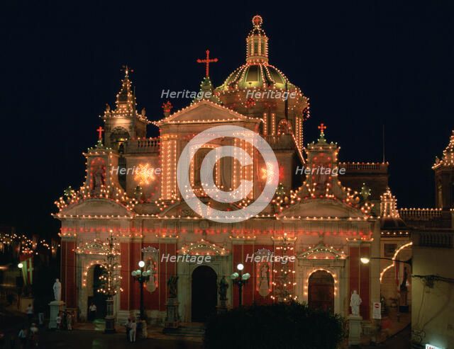 St Paul's Church, Rabat, Malta. 