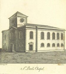 St. Paul's Chapel, 1809. Creator: Hancock