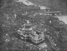 St. Paul's from the Air 1919. Artist: Airco