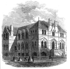 St. Paul's Schools, Clerkenwell, 1861. Creator: Unknown