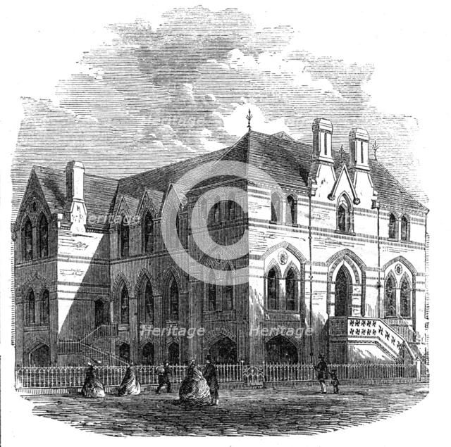 St. Paul's Schools, Clerkenwell, 1861. Creator: Unknown.