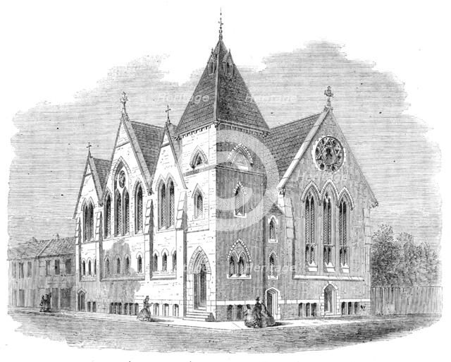 St. Paul's Working Men's Church, Birkenhead, 1864.  Creator: Unknown.