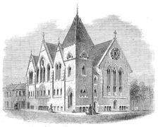 St. Paul's Working Men's Church, Birkenhead, 1864. Creator: Unknown