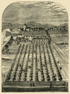 St Pancras Wells and Church in 1700. (c1876). Creator: Unknown