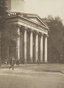 St Pancras Church. From the album: Photograph album - London, 1920s. Creator: Harry Moult