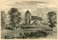 St. Pancras Church in 1820 (c1876). Creator: Unknown