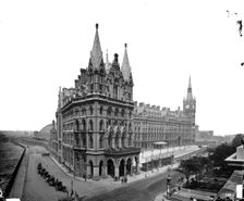St Pancras Hotel (Midland Grand Hotel), Camden, London. Creator: Bedford Lemere and Company