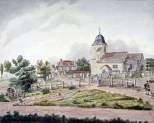 St Pancras Old Church, London, 1761. Artist: William Pennington
