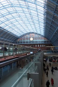 St Pancras Station, 2012. Creator: Ethel Davies