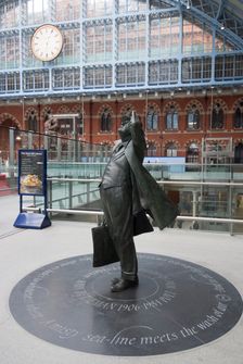 St Pancras Station, 2012. Creator: Ethel Davies