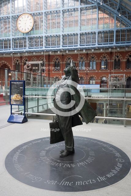 St Pancras Station, 2012. Creator: Ethel Davies.