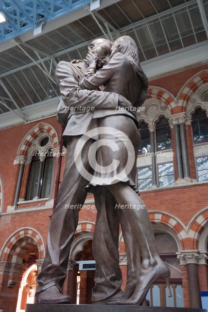 St Pancras Station, 2012. Creator: Ethel Davies.