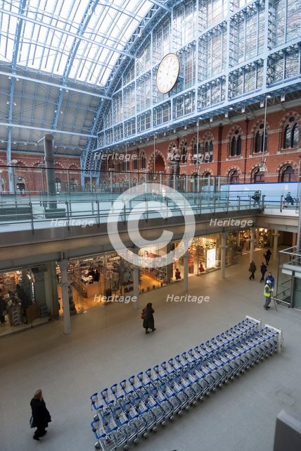 St Pancras Station, 2012. Creator: Ethel Davies.