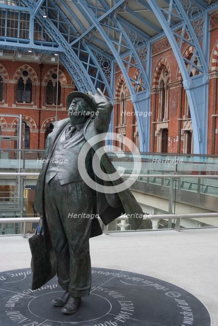 St Pancras Station, 2012. Creator: Ethel Davies.