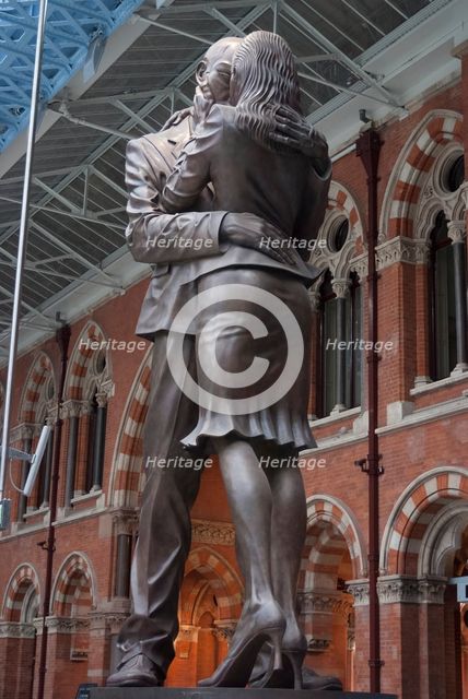 St Pancras station, 2012. Creator: Ethel Davies.