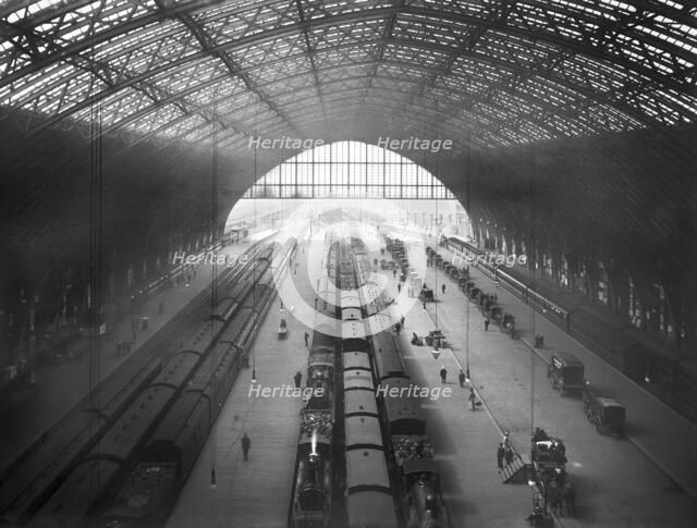 St Pancras Station, Camden, London, 1895. Artist: Campbell's Press Studios Limited.