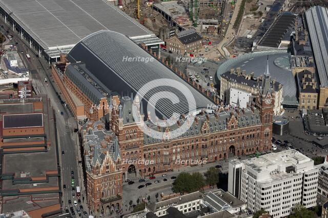 St Pancras Station, Camden, London, 2012. Artist: Damian Grady.