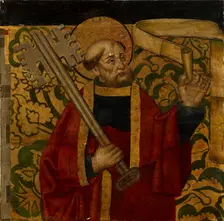 St. Peter, 1425-1492. Creator: Nuno Goncalves