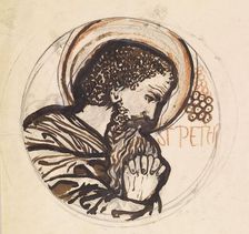 St Peter, 1861-62. Creator: Sir Edward Coley Burne-Jones