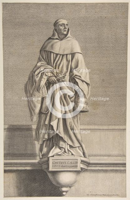 St. Peter Celestine. Creator: Conrad Lauwers.