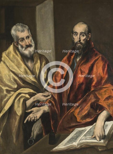 St Peter and St Paul. Creator: El Greco.