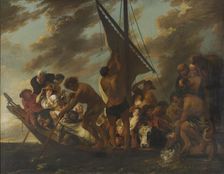 St Peter Finding the Tribute Money in the Mouth of the Fish. Creator: Anon