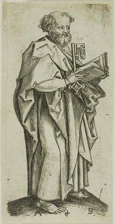 St. Peter, from Apostles, n.d. Creator: Martin Schongauer