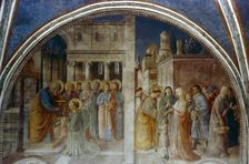 St Peter ordaining St Stephen Deacon mid 15th century. Artist: Fra Angelico