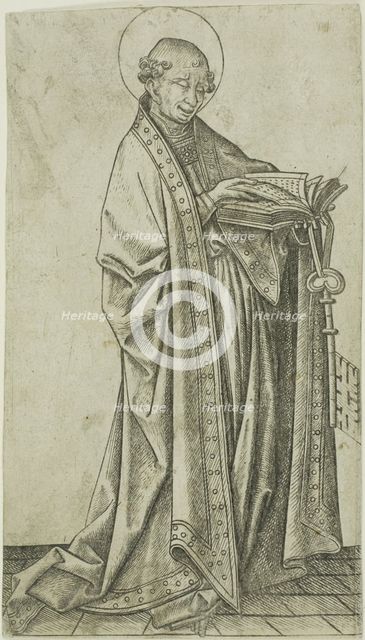 St. Peter, n.d. Creator: Master ES.