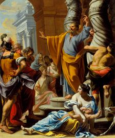 St. Peter Preaching in Jerusalem, 1642. Creator: Charles Poerson