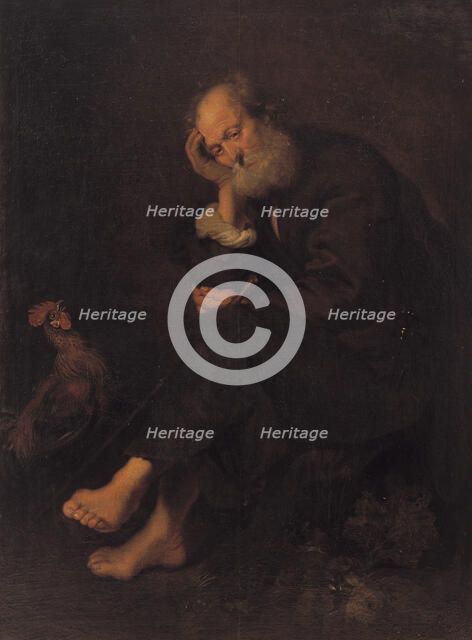St Peter Repentant, 1624-1670. Creator: Karel van Mander III.