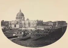 St. Peter's, 1858. Creator: Robert Macpherson (British, 1811-1872)