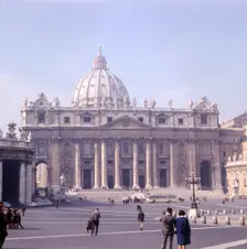 St Peter's Basilica, Rome, Italy, c1955. Creator: Arthur Charles Kirby Ware