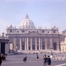 St Peter's Basilica, Rome, Italy, c1955. Creator: Arthur Charles Kirby Ware