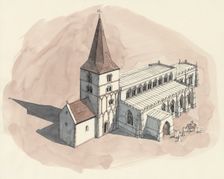 St Peter's Church, Barton-upon-Humber, Lincolnshire. Artist: Liam Wales