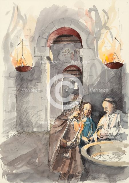 St Peter's Church, Barton-upon-Humber, Lincolnshire. Artist: Liam Wales.