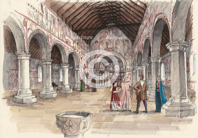 St Peter's Church, Barton-upon-Humber, Lincolnshire. Artist: Liam Wales.