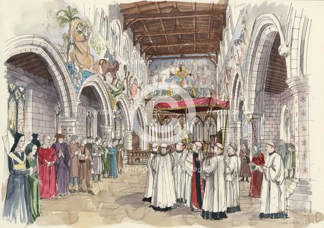 St Peter's Church, Barton-upon-Humber, Lincolnshire. Artist: Liam Wales.