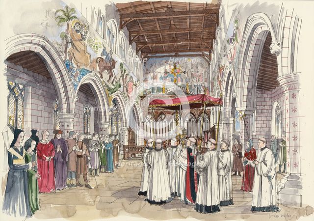 St Peter's Church, Barton-upon-Humber, Lincolnshire. Artist: Liam Wales.