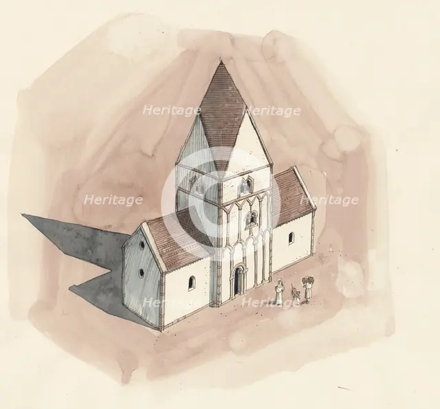 St Peter's Church, Barton-upon-Humber, Lincolnshire. Artist: Liam Wales.