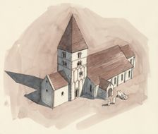 St Peter's Church, Barton-upon-Humber, Lincolnshire. Artist: Liam Wales