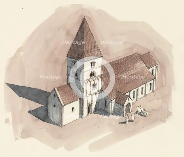 St Peter's Church, Barton-upon-Humber, Lincolnshire. Artist: Liam Wales.
