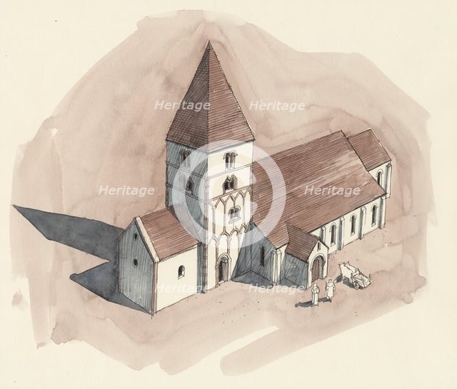St Peter's Church, Barton-upon-Humber, Lincolnshire. Artist: Liam Wales.