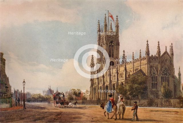 'St. Peter's Church, Brighton', 1840, (1938). Artist: Frederick William Woledge.