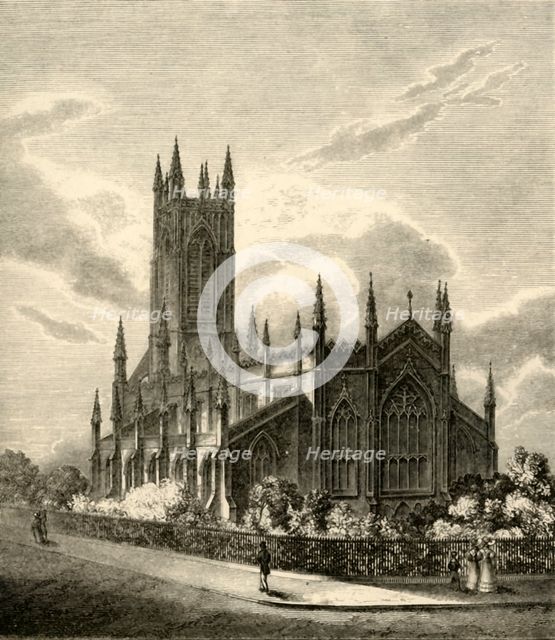 'St. Peter's Church, Brighton', 1835. Creator: G Baxter.